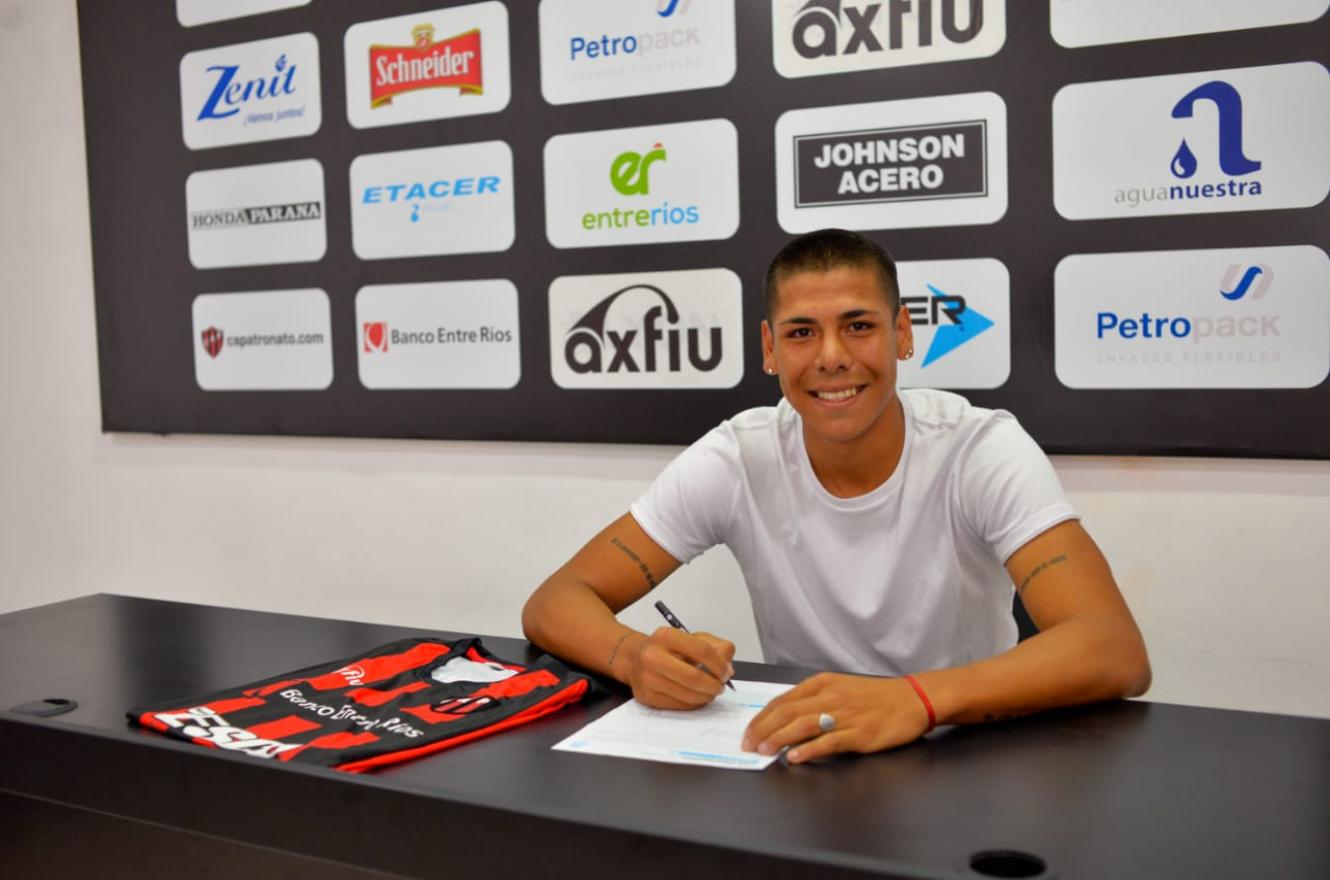 De Patronato a Talleres: Samiel Diarte firmó su contrato y se fue a préstamo a Córdoba