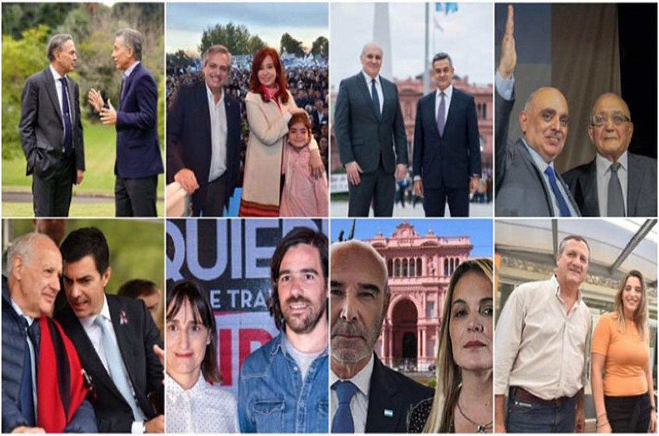 Las ocho fórmulas presidenciales que competirán en las PASO