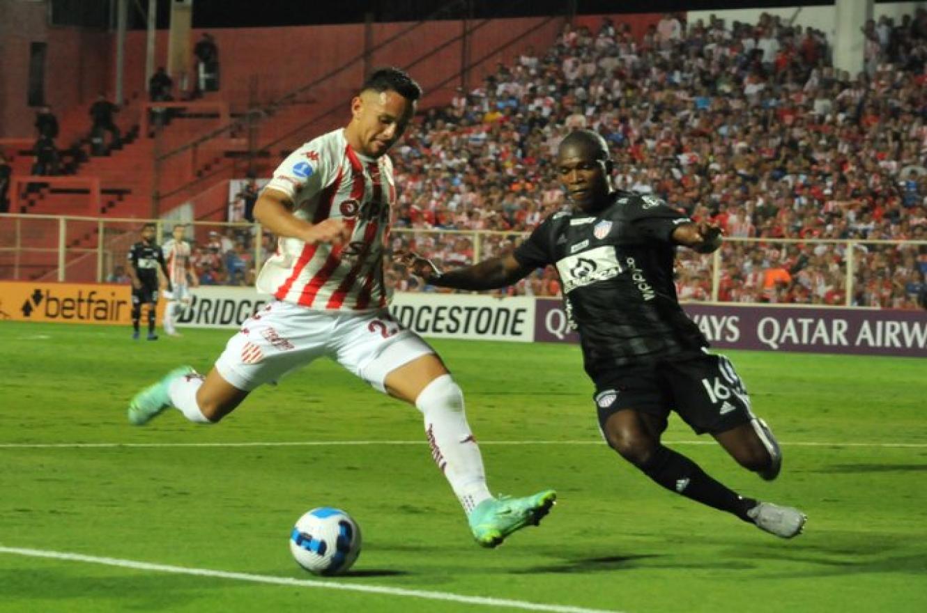 Unión igualó en Santa Fe con Junior de Barranquilla en su estreno por la Copa Sudamericana