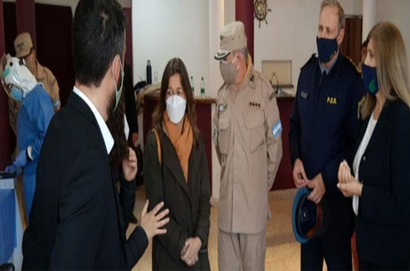 Frederic participó en La Histórica del testeo a personal de fuerzas federales