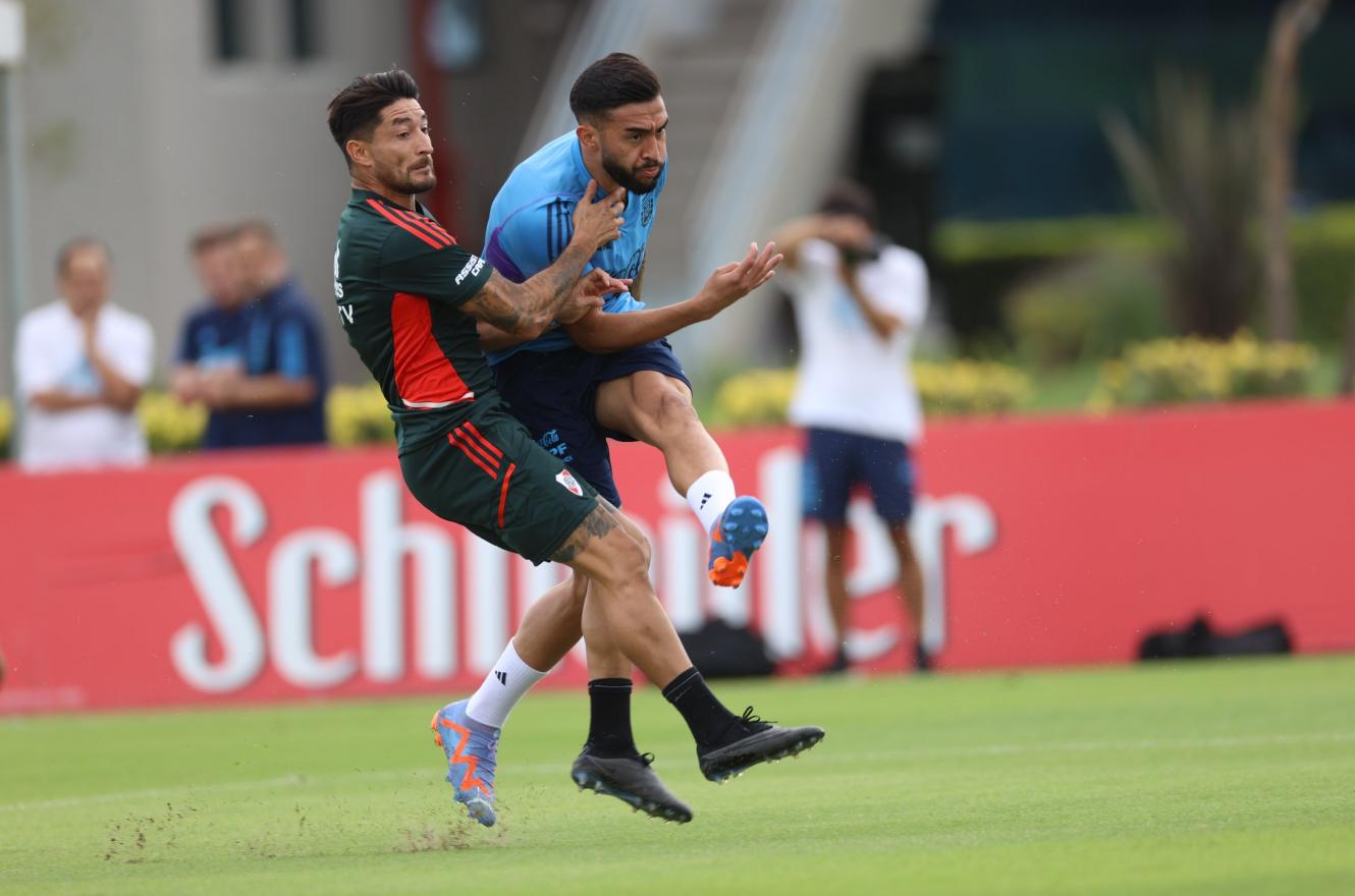 Fútbol: Argentina goleó a River en un amistoso con presencia entrerriana en Ezeiza