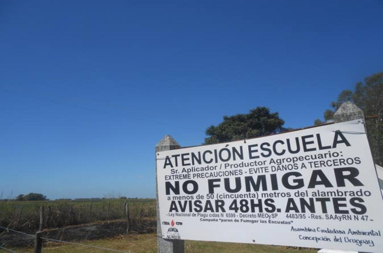 fumigación escuelas