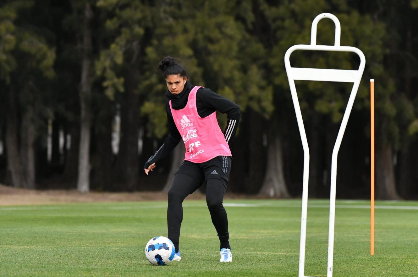 Con la entrerriana Soledad Jaimes, Argentina viajó para jugar la Copa América