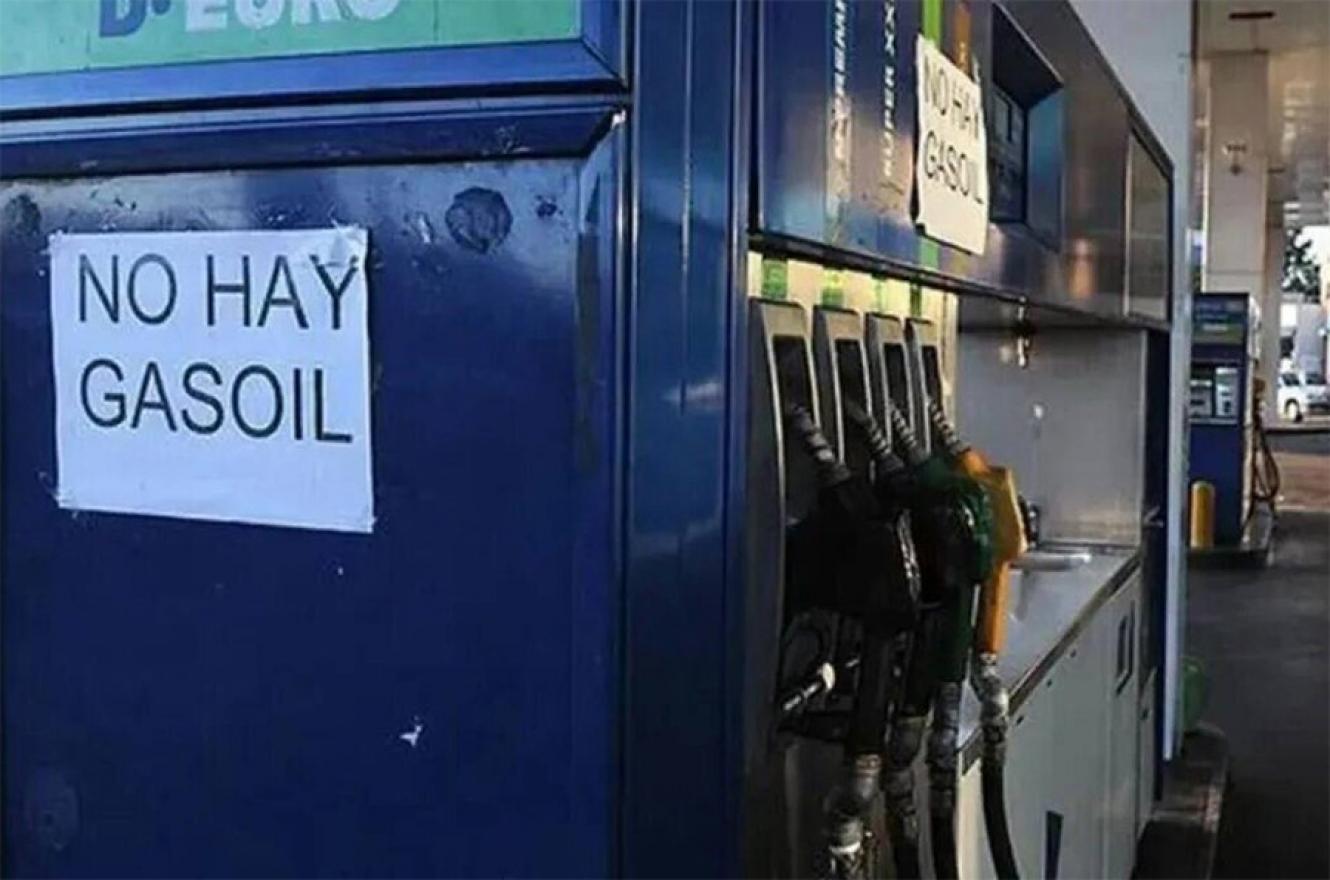 Faltante de gasoil. Según un informe de la Fadeeac, ocho provincias se encuentran en rojo por la escasez de combustible, entre ellas, Entre Ríos.