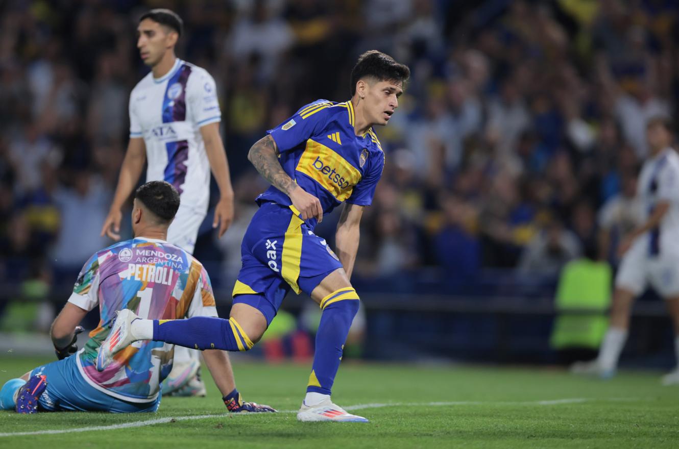 Boca lo dio vuelta ante Godoy Cruz y festejó a puro gol el primer triunfo con Gago