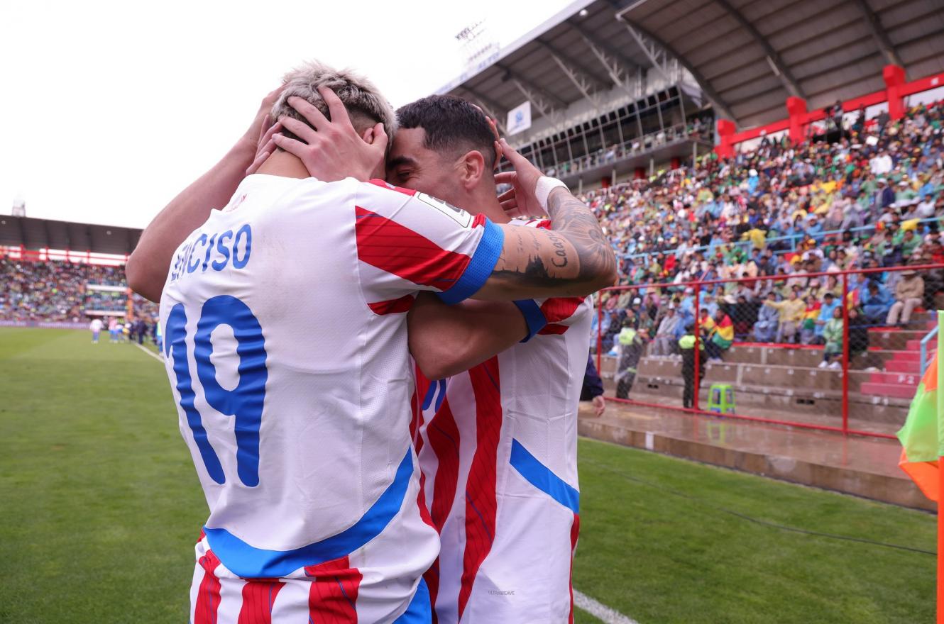 Fútbol: Paraguay rescató un punto con sabor a triunfo en la altura frente a Bolivia