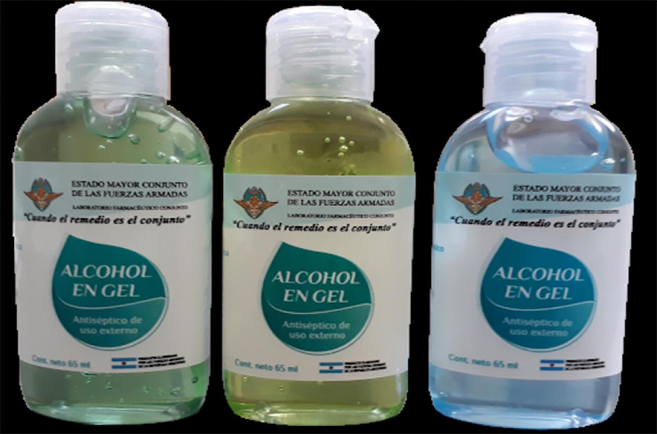 Las Fuerzas Armadas fabricarán alcohol en gel y barbijos para colaborar con la prevención ante el coronavirus.