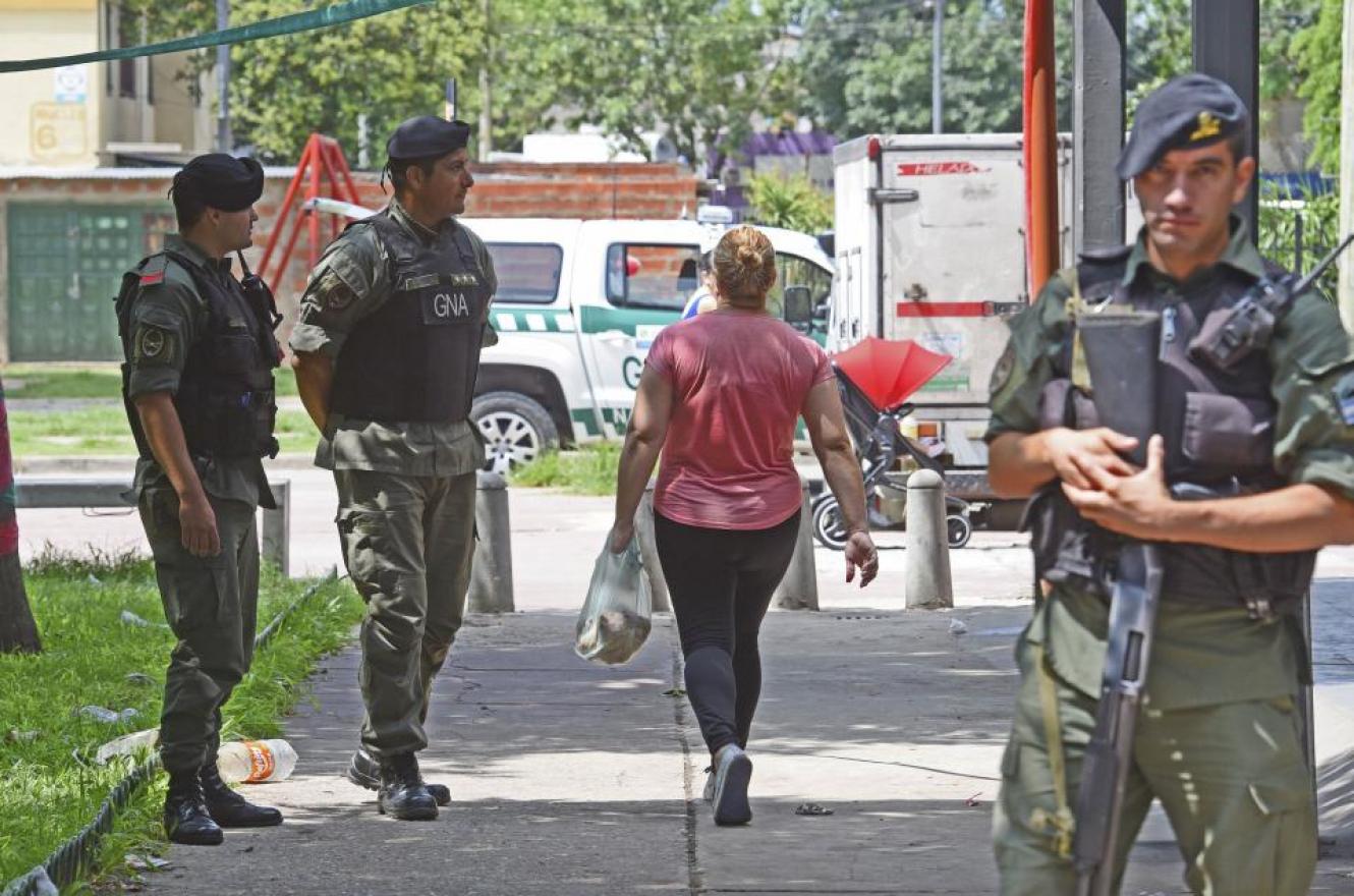 Gendarmería en Rosario