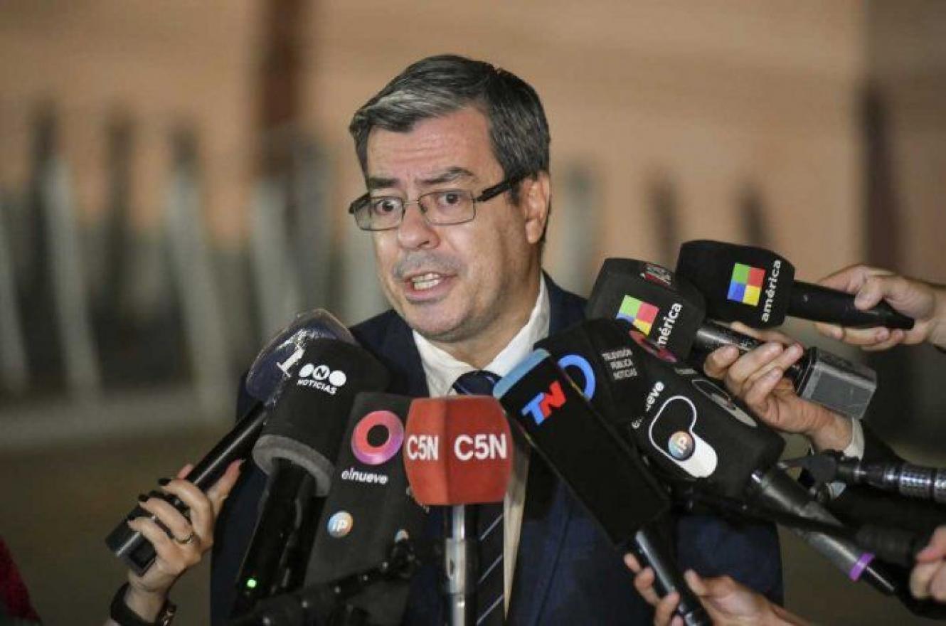 Tras ser designado nuevo presidente de bloque, Martínez se reunió con Máximo Kirchner