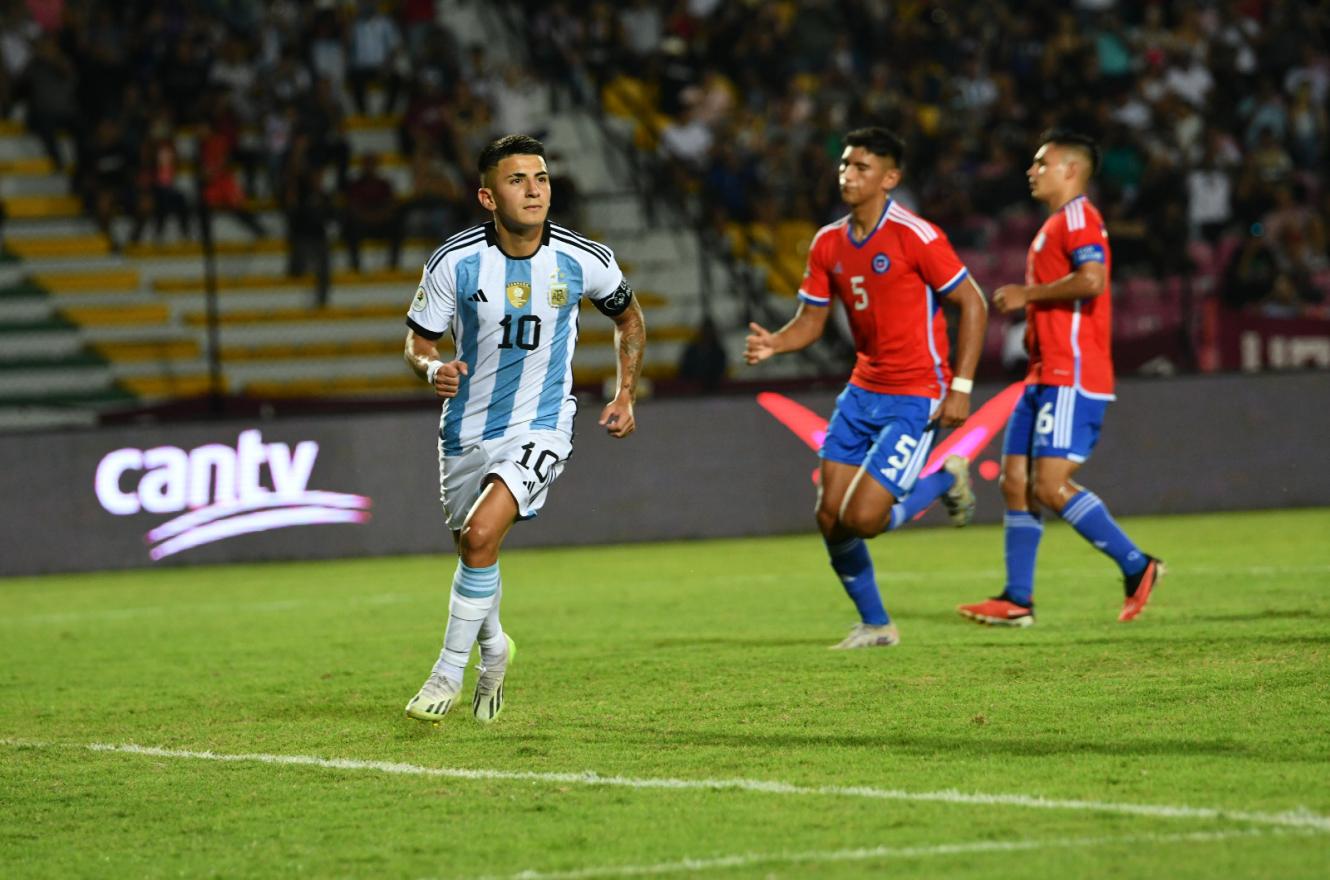 Con una goleada, Argentina avanzó al cuadrangular final del Preolímpico en Venezuela