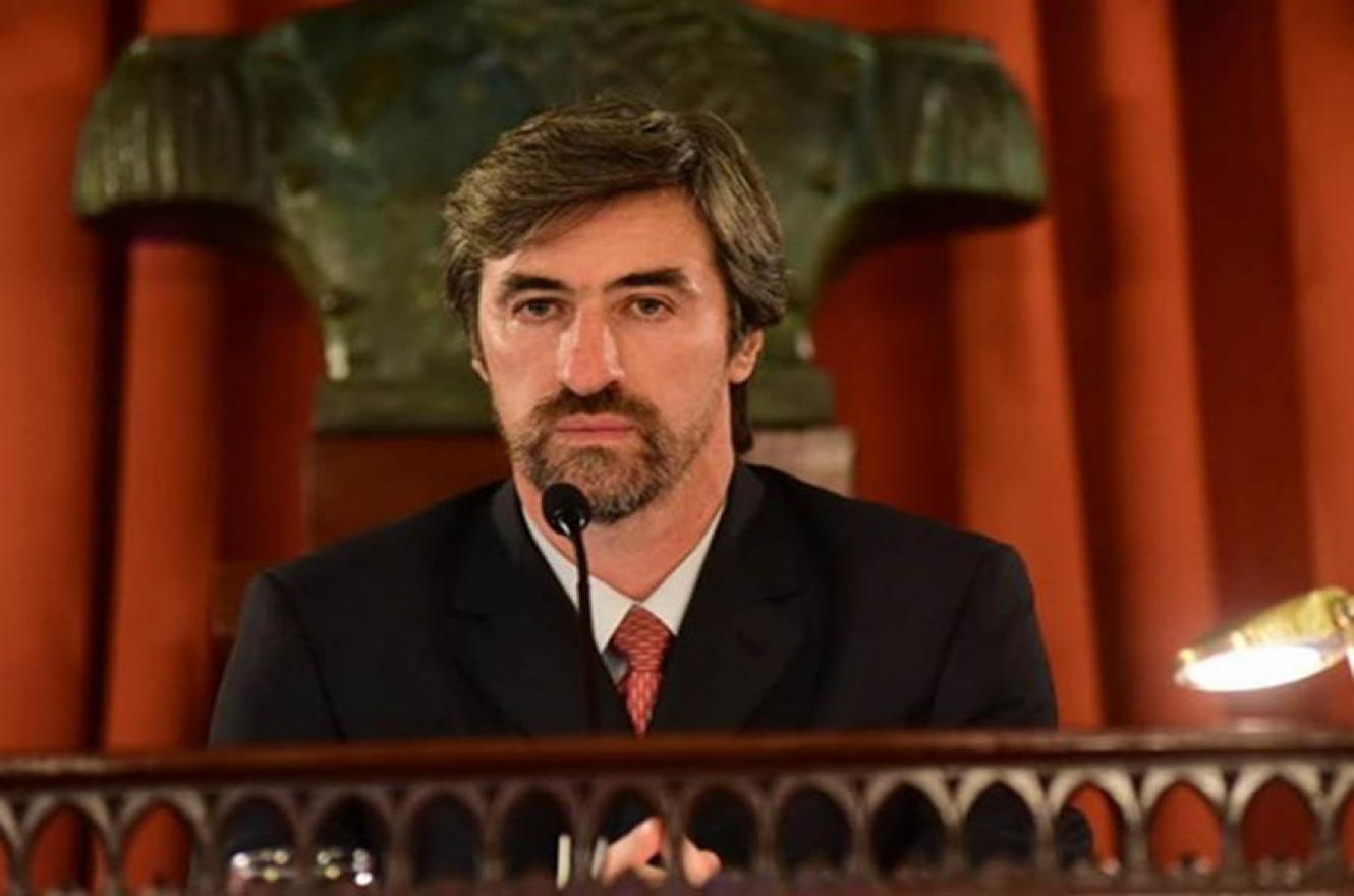 Ángel Giano es presidente de la Cámara de Diputados de la provincia.