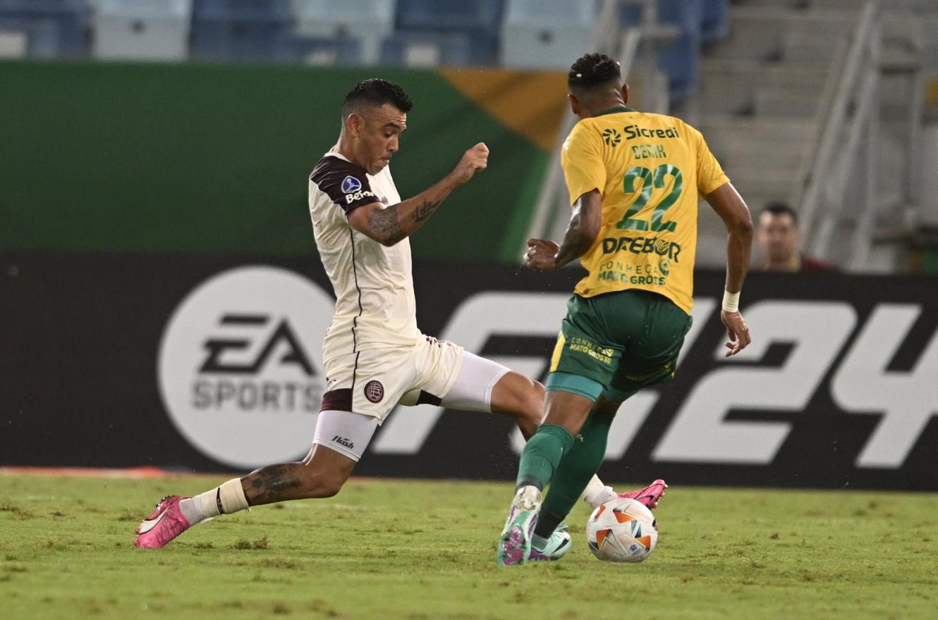 Copa Sudamericana: Lanús rescató un empate en su estreno de visitante ante Cuiabá