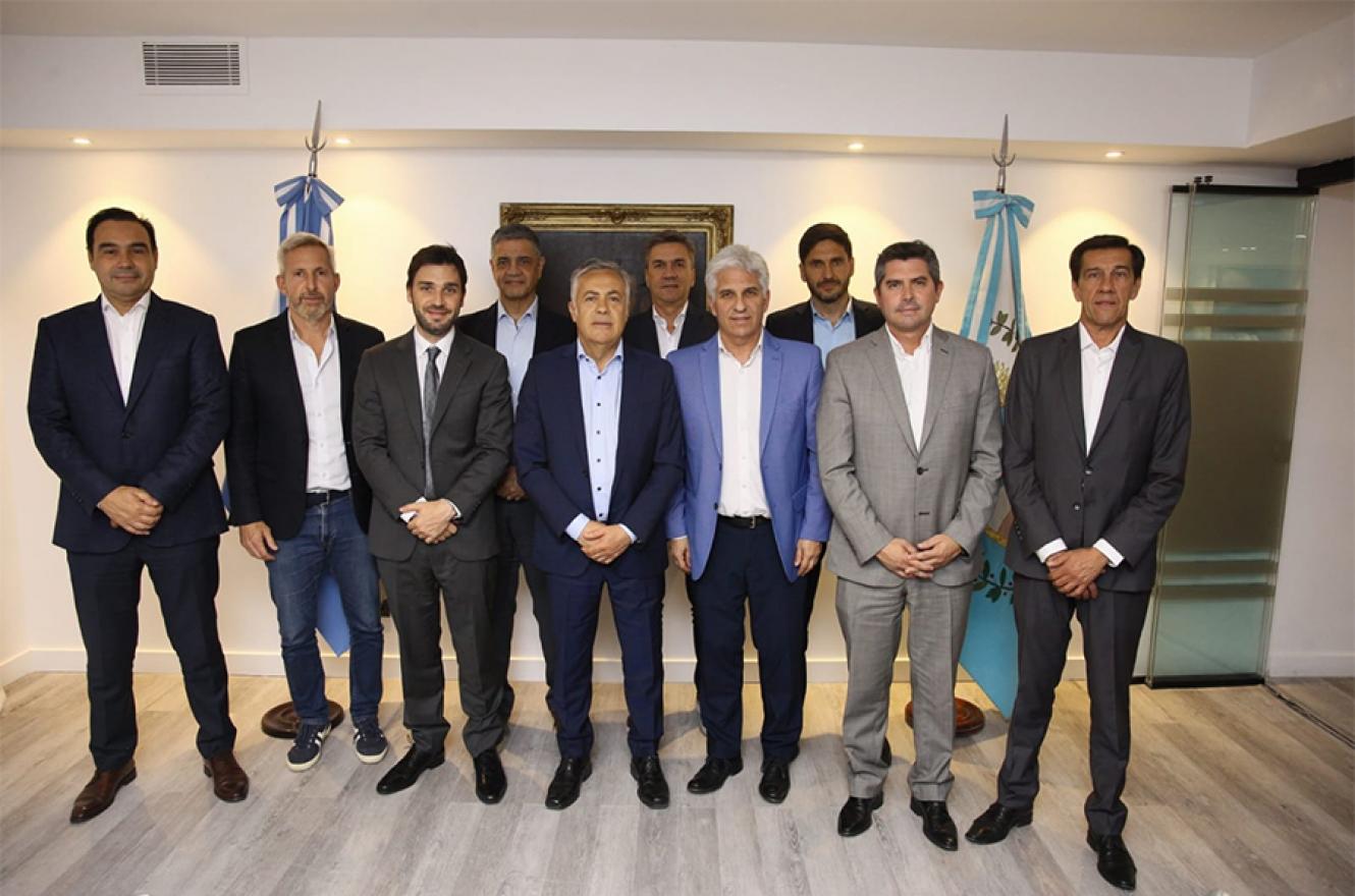 Imagen de archivo de los 10 gobernadores de Juntos por el Cambio.