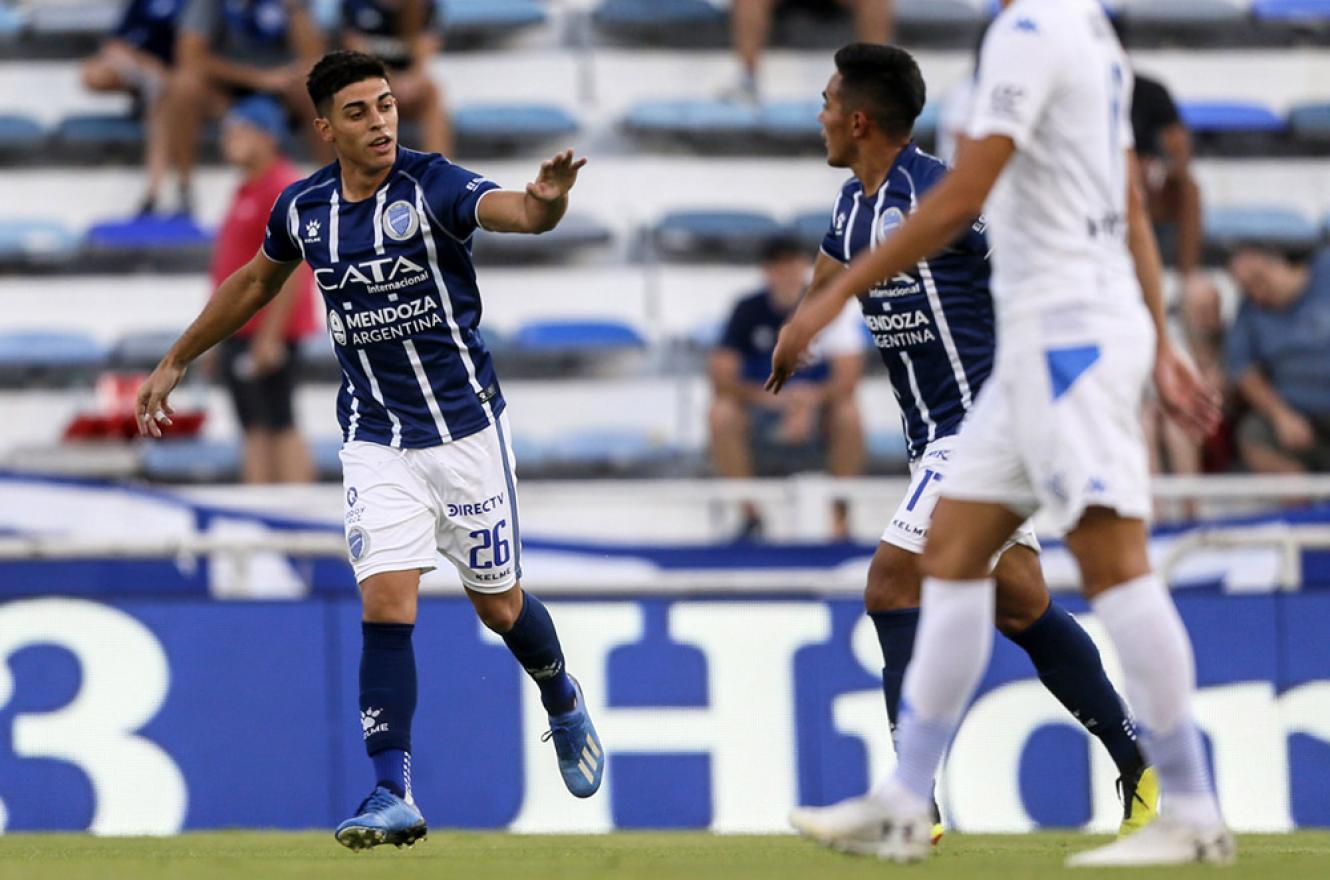 Godoy Cruz sorprendió al Vélez de Heinze en el partido pendiente de la fecha 20