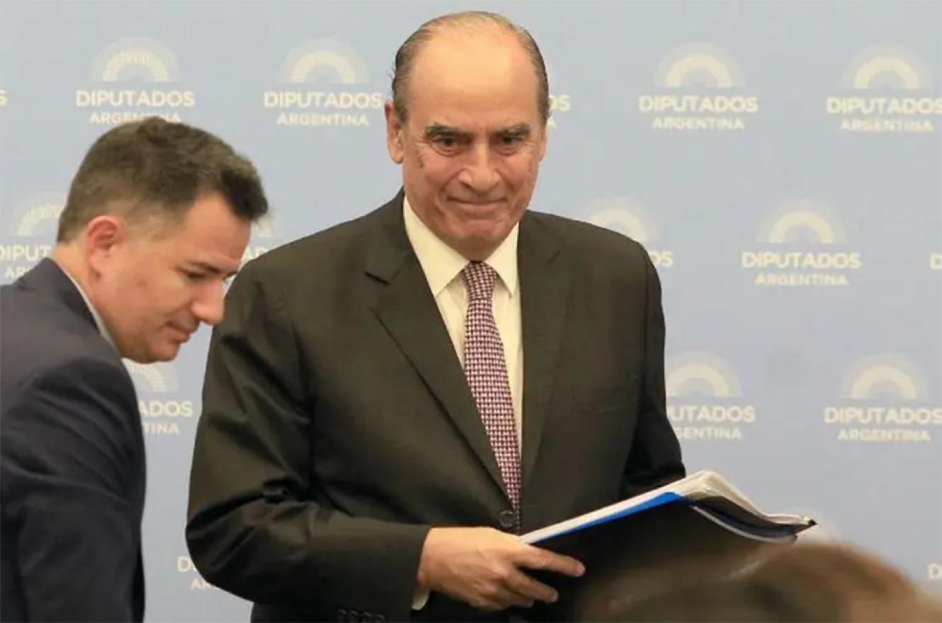 Imagen de archivo de Guillermo Francos quien dará en Diputados su primer informe de gestión el miércoles.