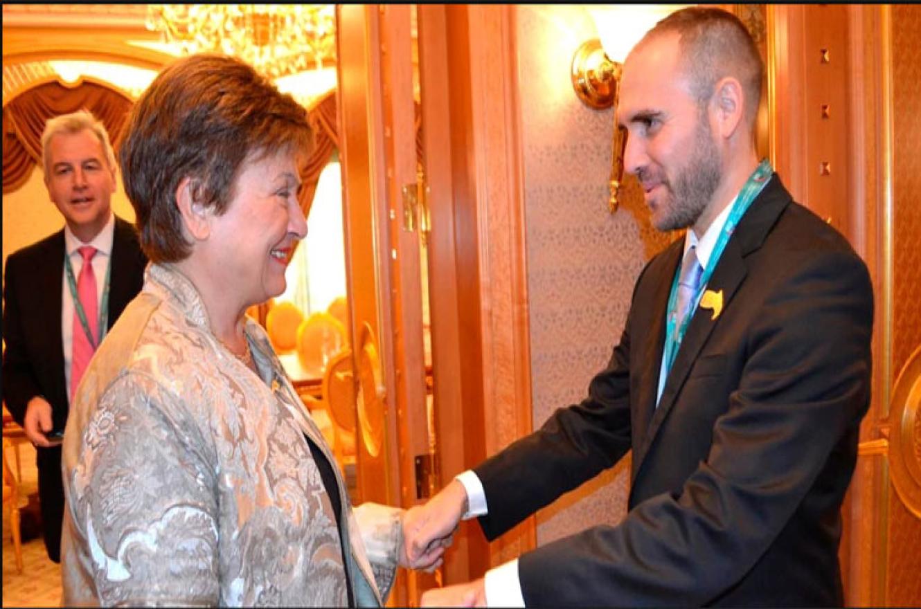 Guzmán con Gerogieva