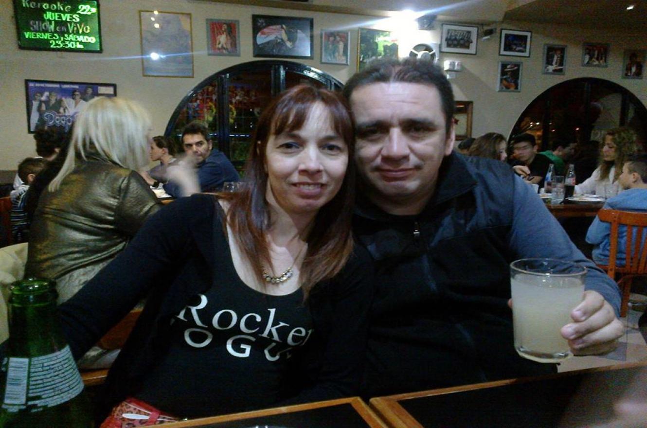 Cintia Almeira y Pablo Hernández