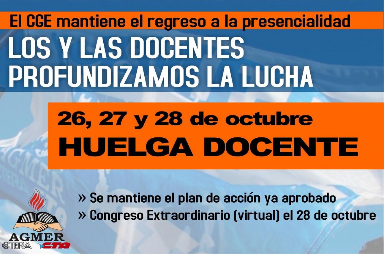 huelga docente