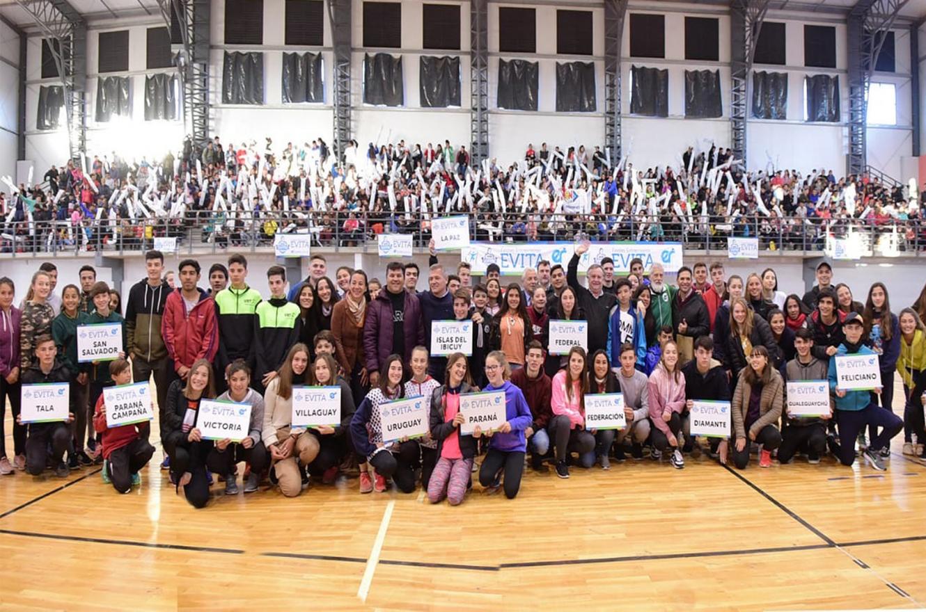 Inauguraron la final provincial del atletismo en los Juegos Evita