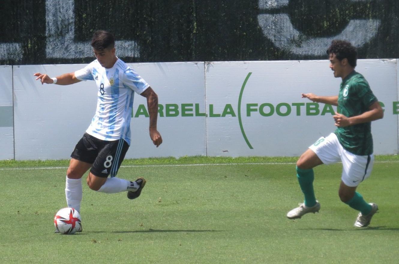 Fútbol: la selección argentina sub 23 logró su segunda victoria en Marbella