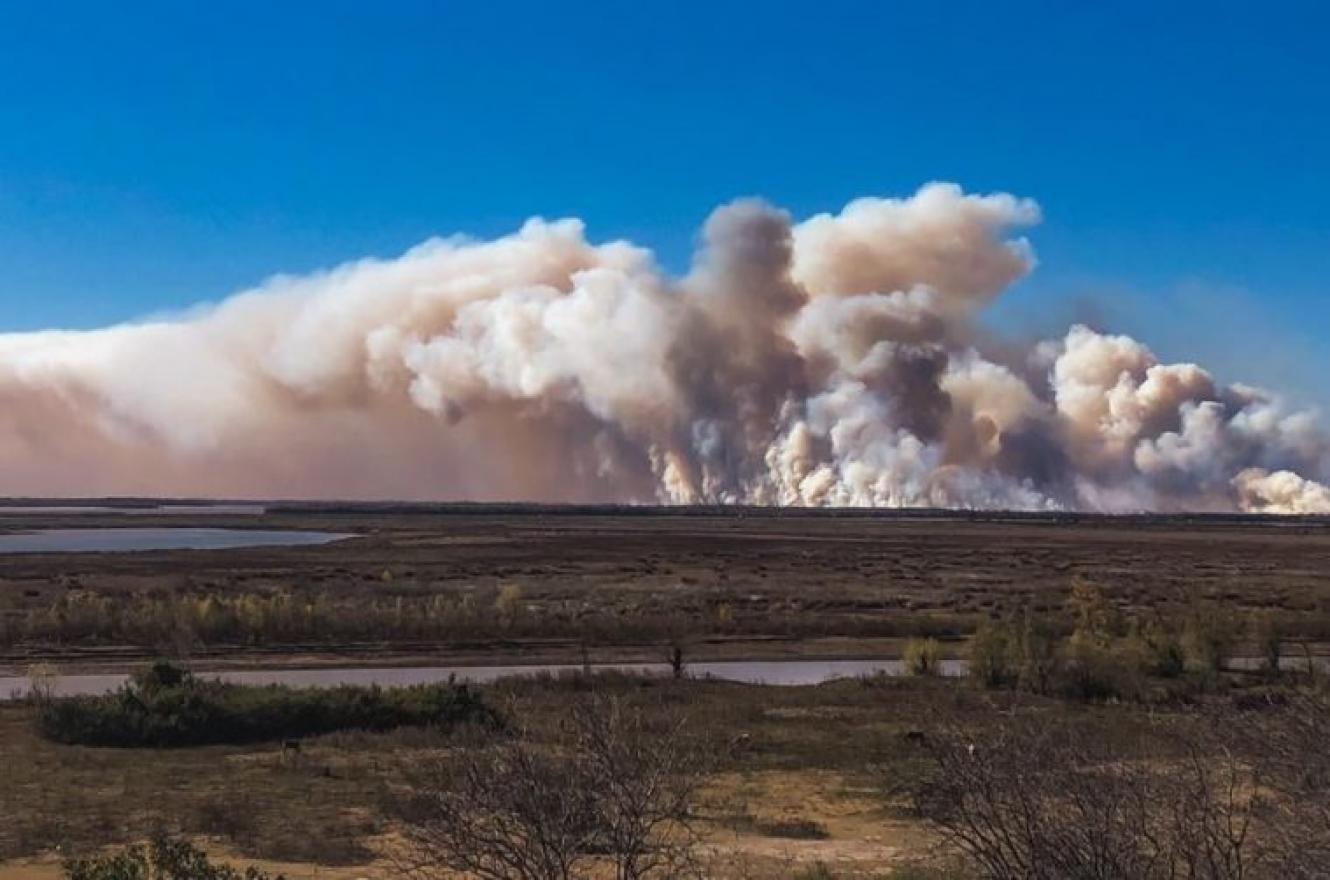 incendio Islas Las Lechiguanas
