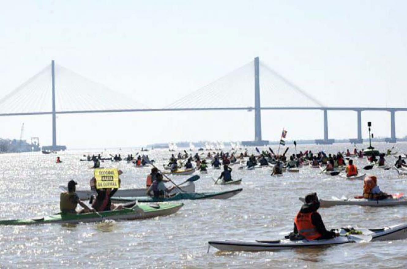 caravana náutica Unión de las Orillas