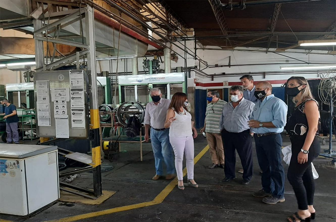 La empresa Imperial Cord en Gualeguaychú reanudó recientemente su producción, luego de haber cerrado en 2019.