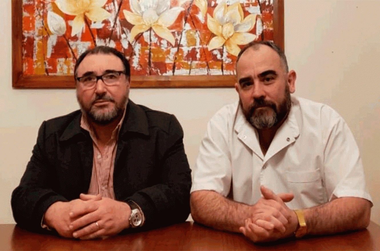 Martín Jáuregui y Carlos Arizabalo (h) (Foto: El Entre Ríos)