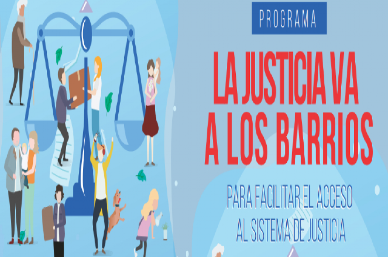 Justicia va a los barrios