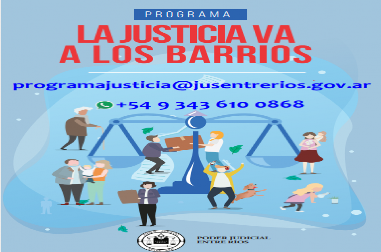 La Justicia va a los Barrios