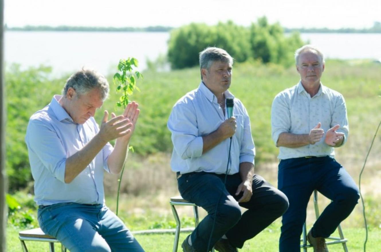 Galimberti y Schneider presentaron su espacio en Paraná