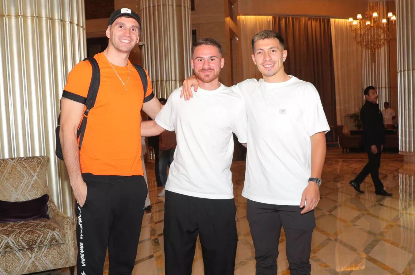 Fútbol: con el entrerriano Lisandro Martínez, Argentina completó su plantel en Abu Dhabi