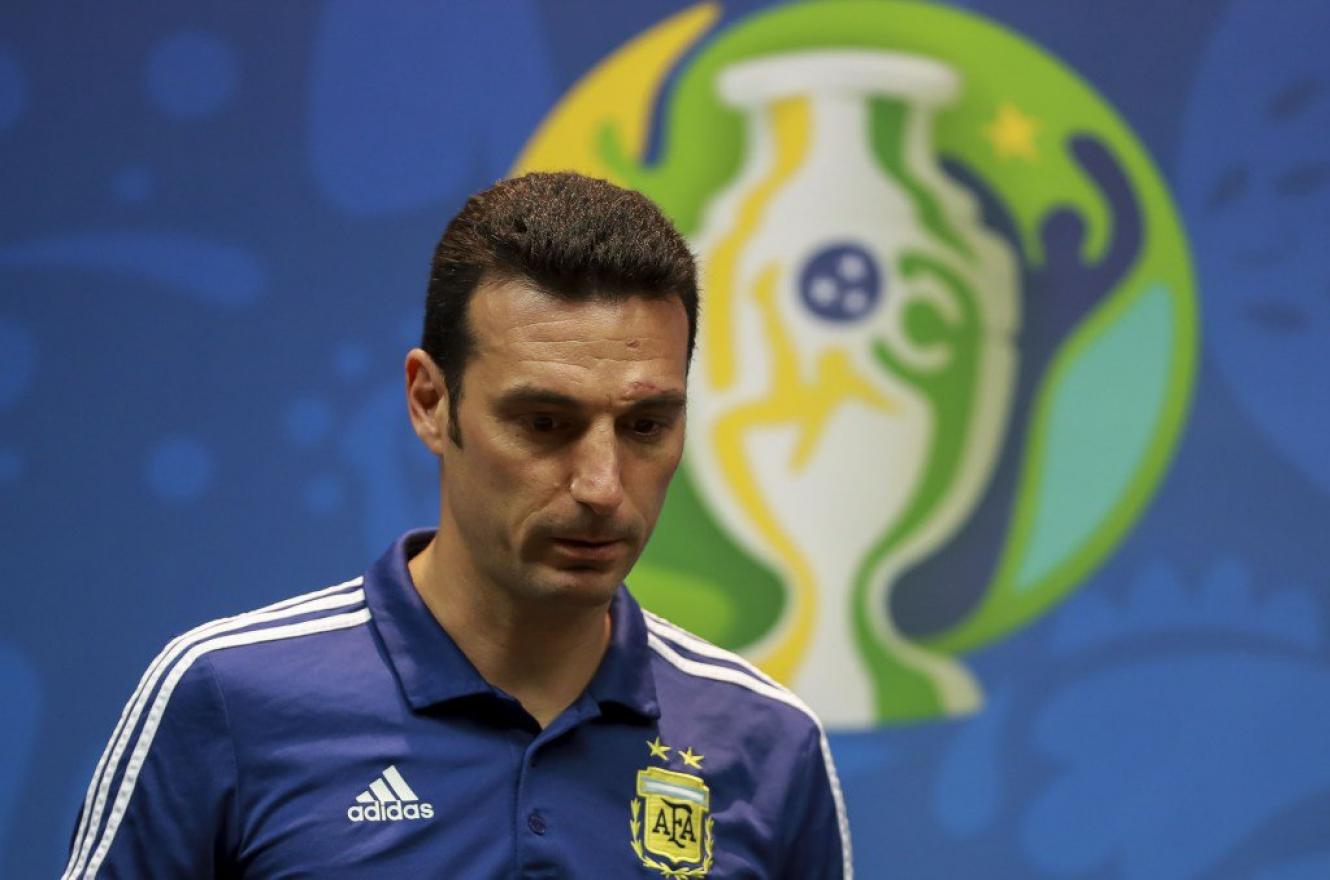 Copa América: Scaloni no confirmó el equipo, pero sí a Agüero entre los titulares