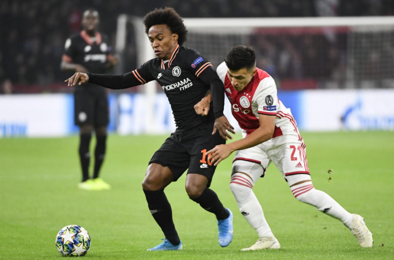 El entrerriano Lisandro Martínez fue titular en la derrota de Ajax ante Chelsea