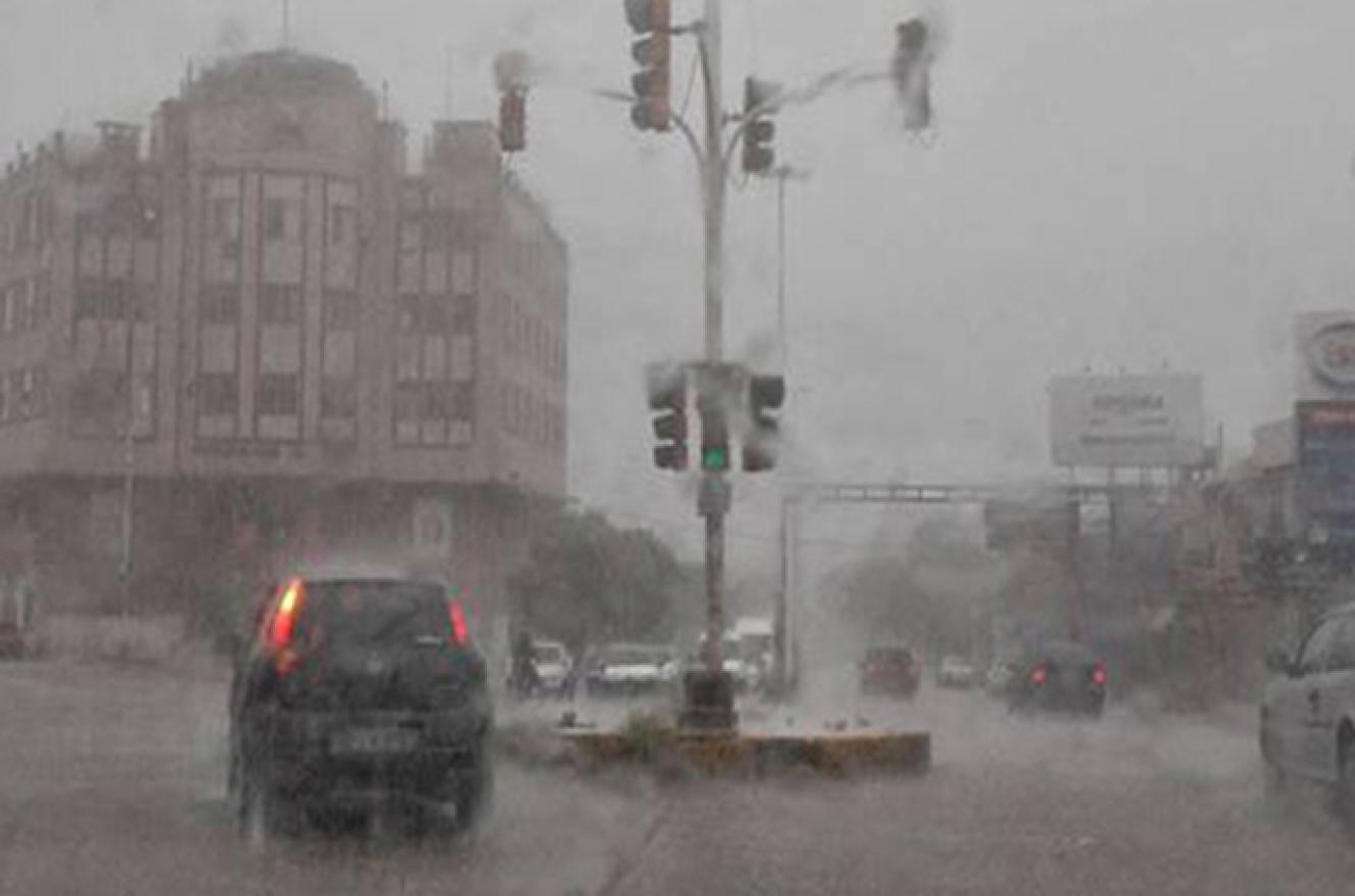 lluvia torrencial en Paraná