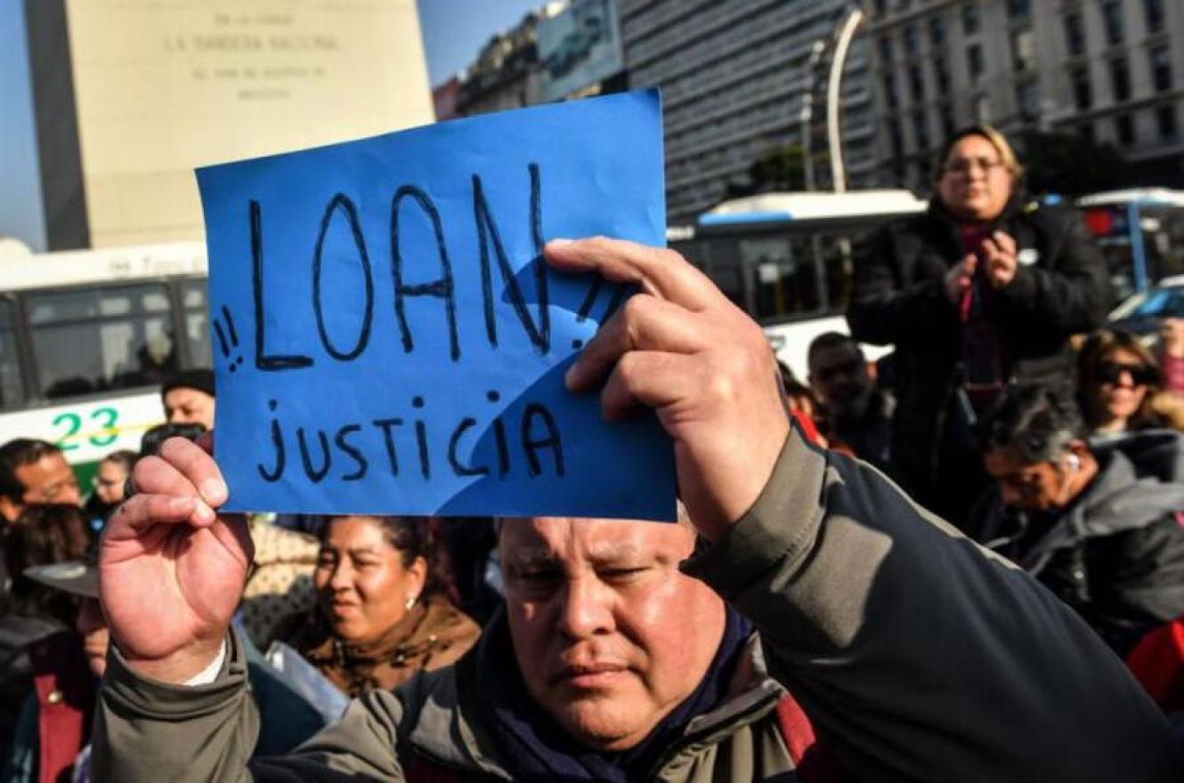La comunidad de Corrientes y del país está conmovida y exige la aparición con vida de Loan. 