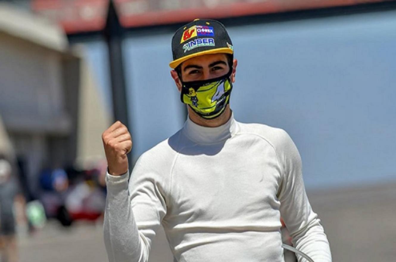 Ayrton Londero festeja