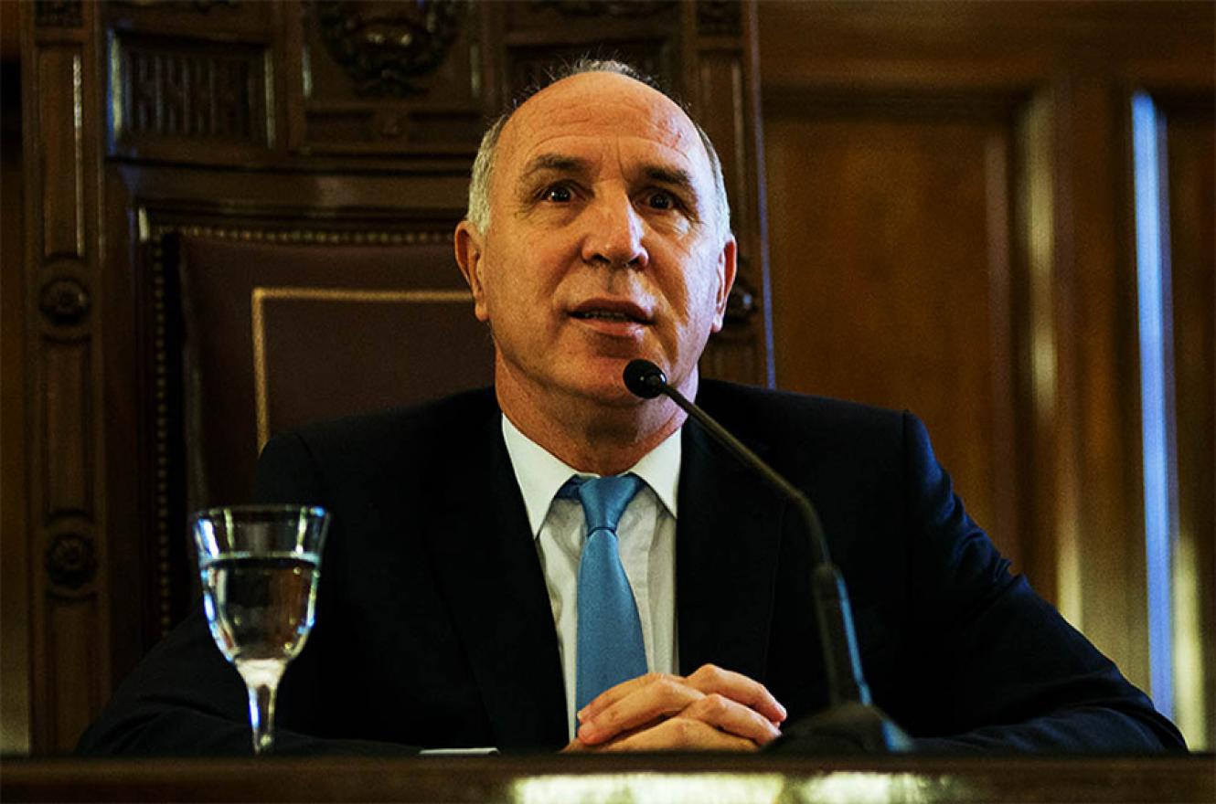 Ricardo Luis Lorenzetti es ministro de la Corte Suprema de Justicia de la Nación.