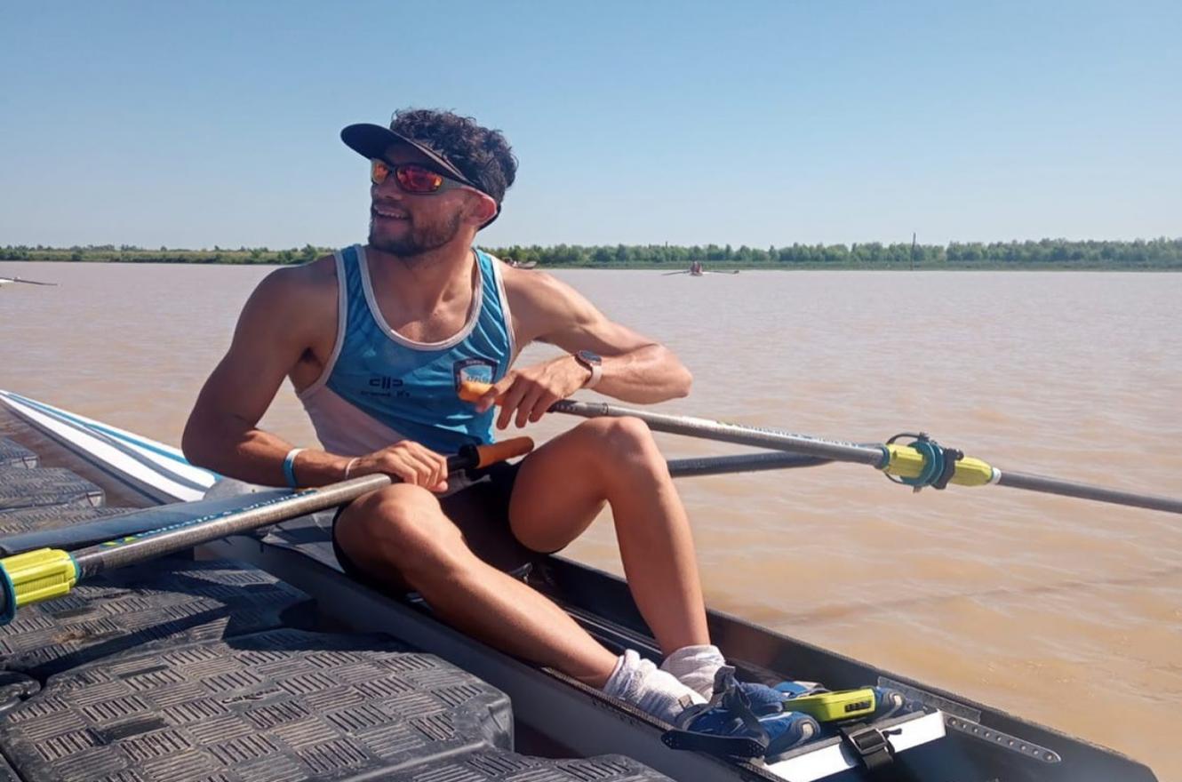Luciano Moreyra, de Rowing al Sudamericano de Remo: “Desde acá también se puede llegar”