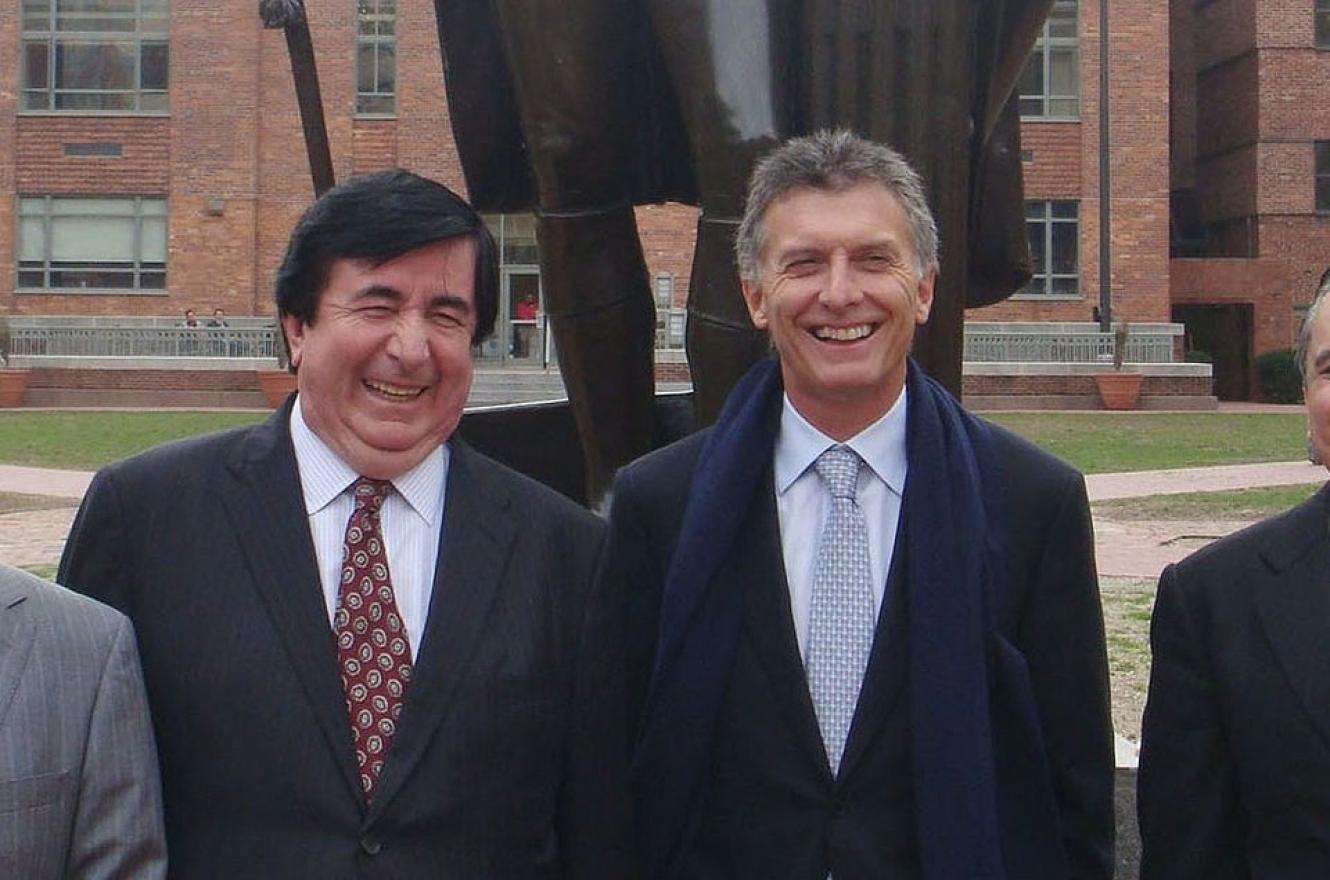 Mauricio Macri junto a Jaime Durán Barba