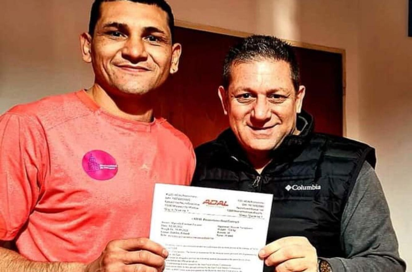 Boxeo: el entrerriano Marcelo Cóceres peleará el 1 de octubre por un título mundial