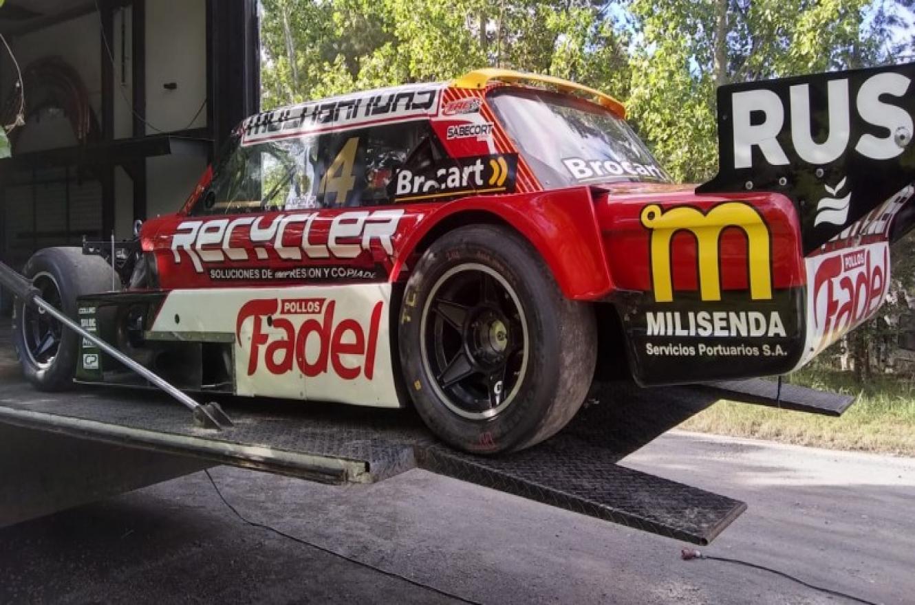 Turismo Carretera: el auto del paranaense Mariano Werner partió rumbo a Neuquén