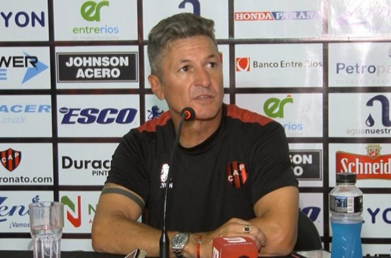 Superliga: Mario Sciacqua no seguirá siendo el director técnico de Patronato