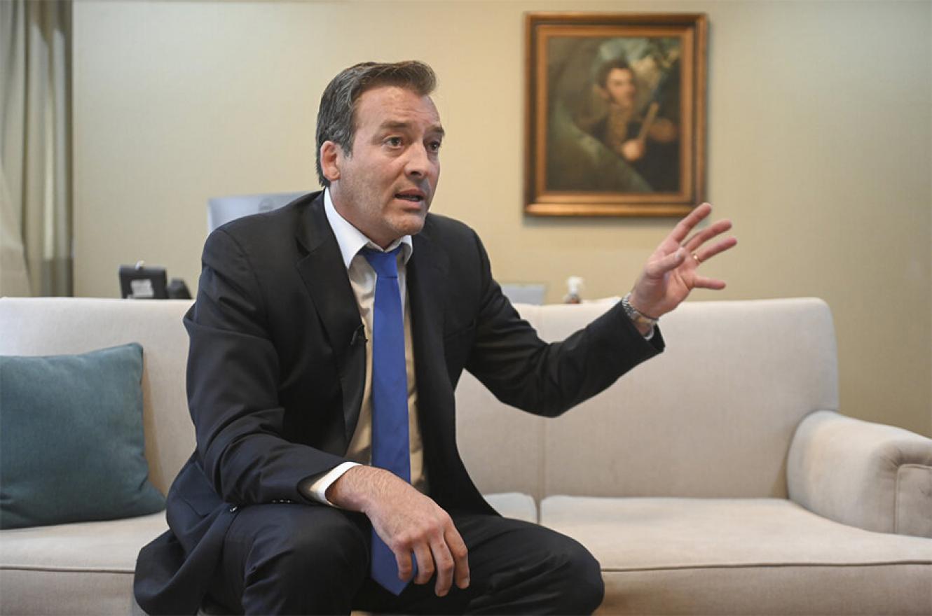 Martín Soria, ministro de Justicia de la Nación.