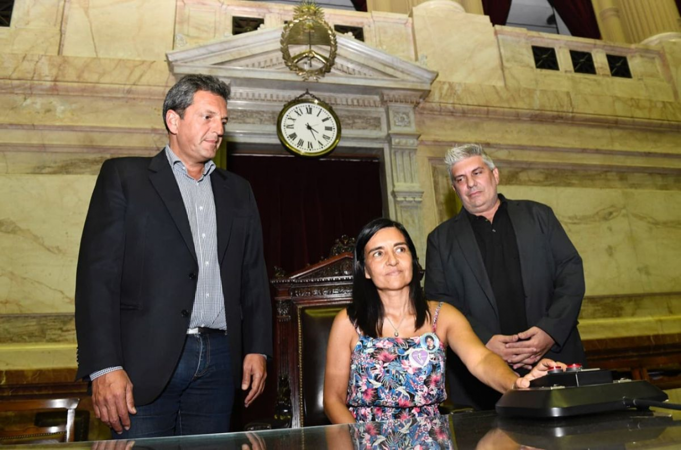 Massa y representantes de ONG'S