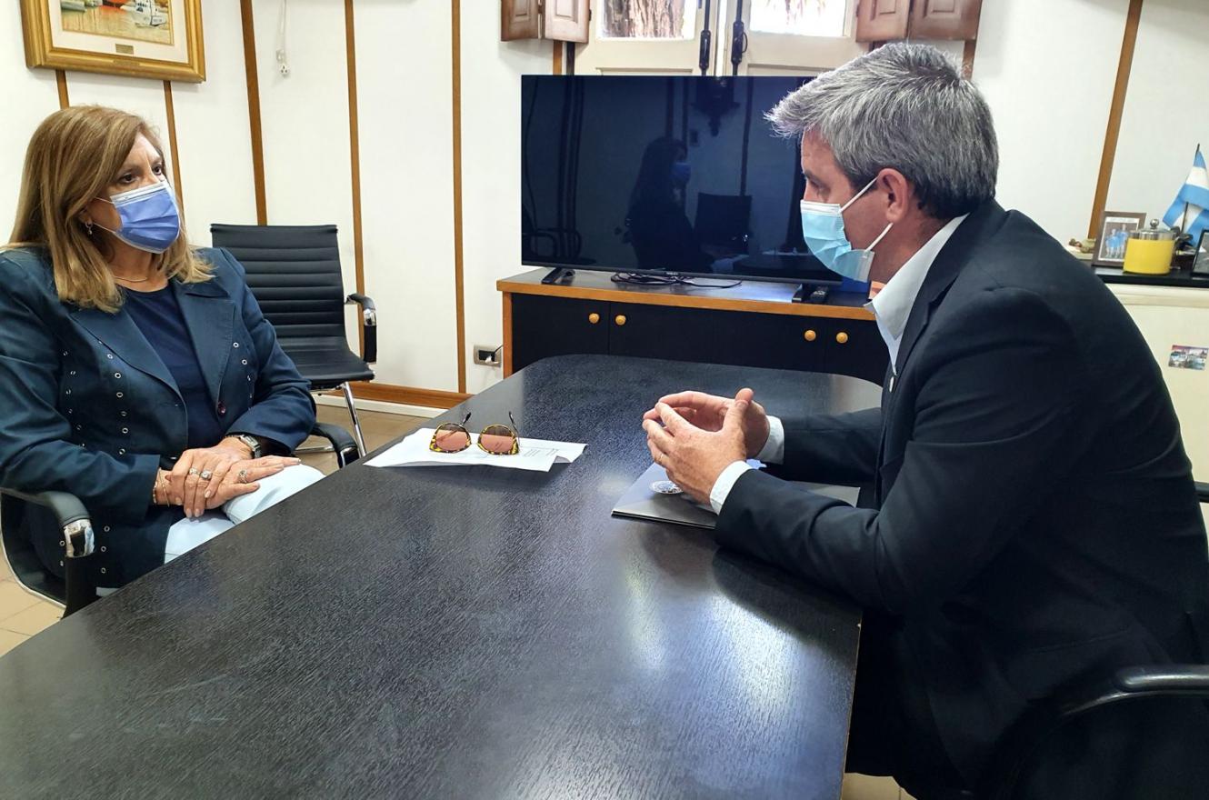 Walser con Rosario Romero