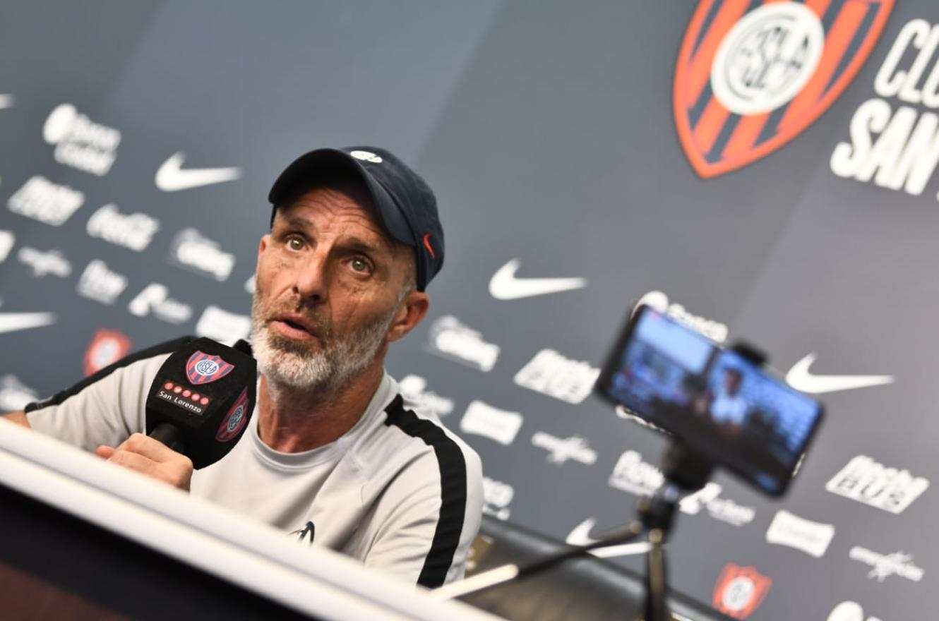 El DT de San Lorenzo confirmó la vuelta de Gerónimo Poblete ante Patronato