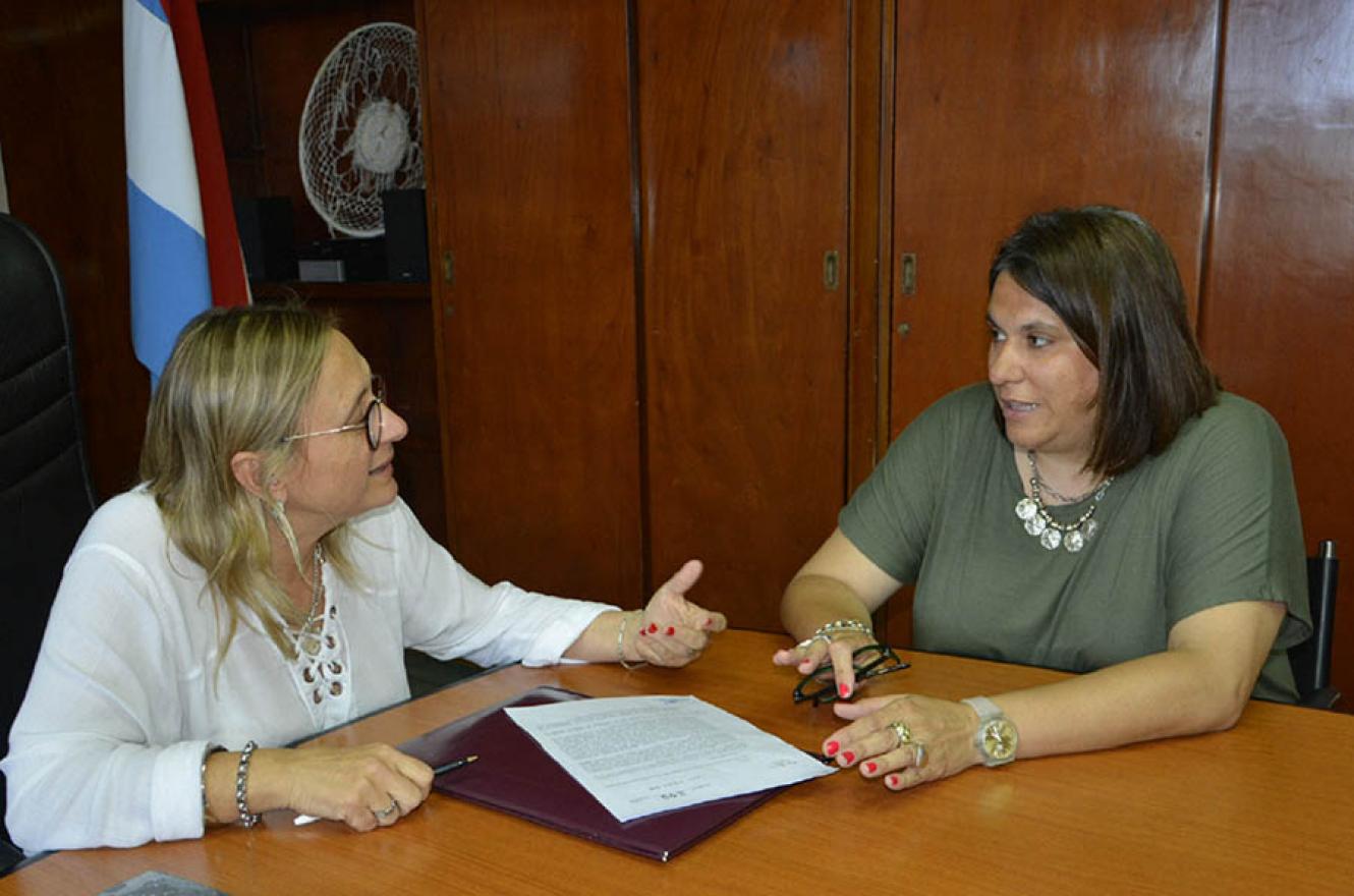Marisa Paira puso en funciones a Mariana Broggi como secretaria de Mujeres, Género y Diversidad.
