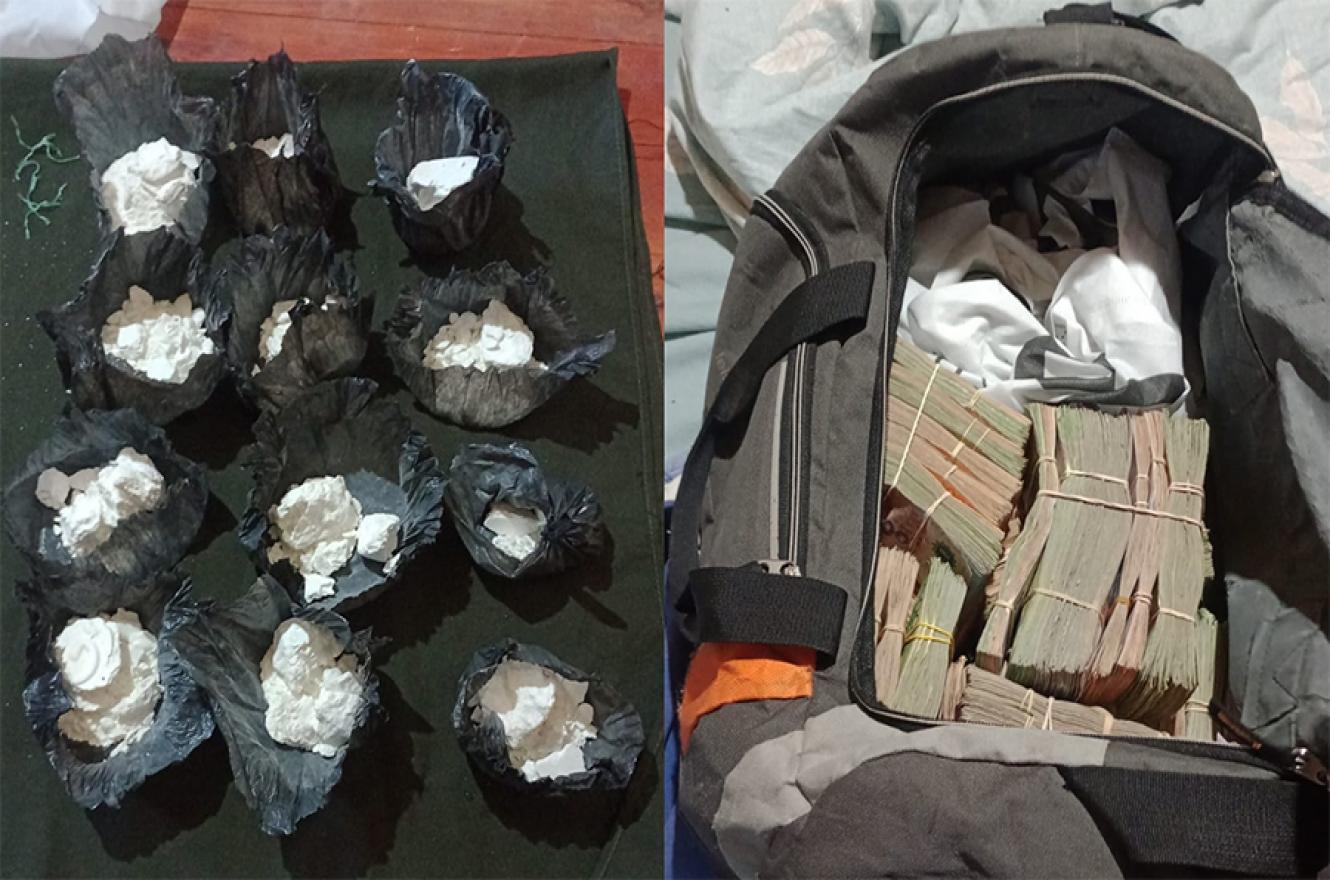 Como histórico fueron valorados los procedimientos contra el narcotráfico en Santa Elena, donde se secuestraron más de un kilo y medio de cocaína, poco más de 7.800.000 pesos y 456 dólares, entre otros bienes.