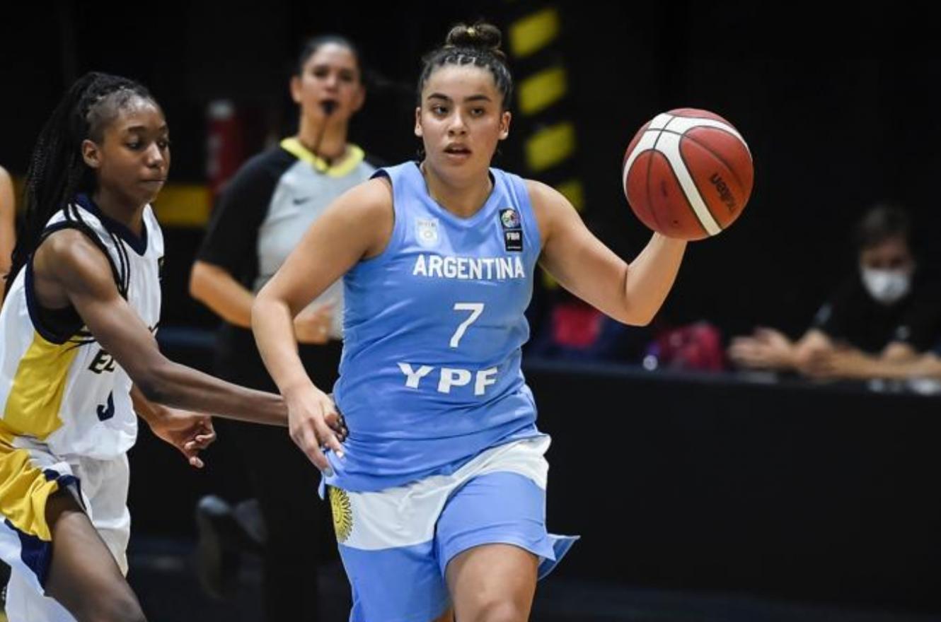 Con la entrerriana Nicole Tapari, Argentina ganó su último amistoso rumbo al Mundial U19